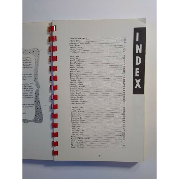 TV Personalities Book Sketch Hollywood Movie Film Stars TV Shows Original 1967 - Picture 4 of 12